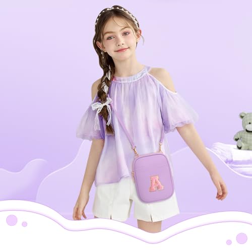 Small Initial Sling Bag Crossbody Bag Toddler Purse Initial Crossbody Bags2