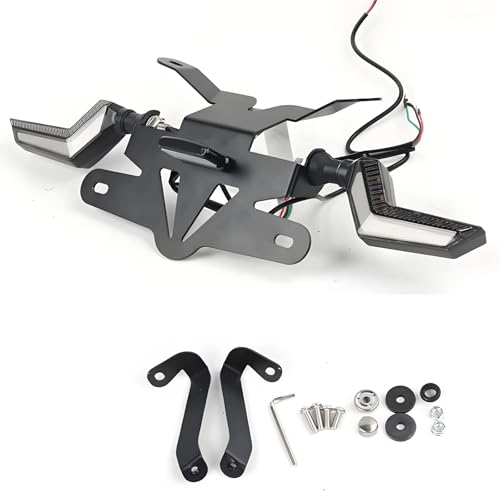 BTCTLPLMKK For CFMOTO 800Nk NK800 2023 2024 バイクフェンダー テールライト ナンバープレートホルダー バイク用 ナンバープレートステー(B)