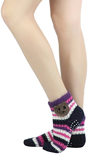 Image of ToBeInStyle Women's Pack of 6 Assorted Style Winter Socks