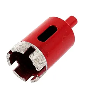 ELECTROPRIME Diamond Coated Tip Concrete Marble Tile Glass 35mm Dia Hole Saw 80mm