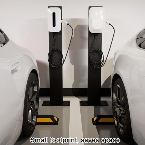 Poteau de support pour borne élimine la détérioration des câbles électriques extérieurs - 4