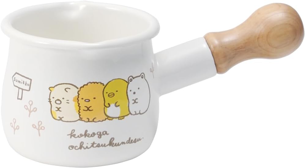 Sumikko Gurashi SG-03 Hollow Petite Milk Pan, 19.7 fl oz (550 ml)