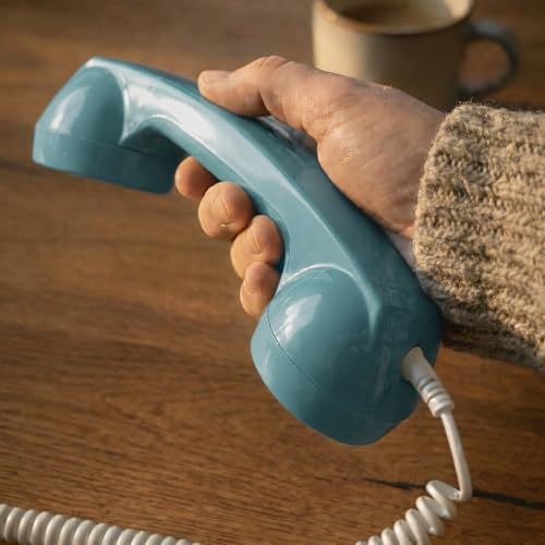 Image of Opis 60s Micro - Retro Mobile Phone handset for Android Smartphones, Tablets, notebooks and Mobile Phones in The Shape of a Classic Telephone Receiver (azrue)