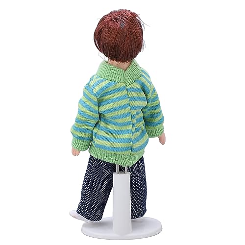 Muñeco miniatura porcelana 1:12 Fydun miniatura 5