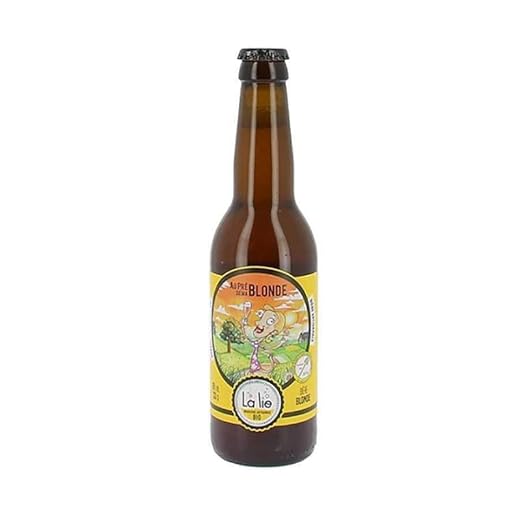 Bière blonde 6% 33cl - Brasserie la Lie - Au près de ma blonde