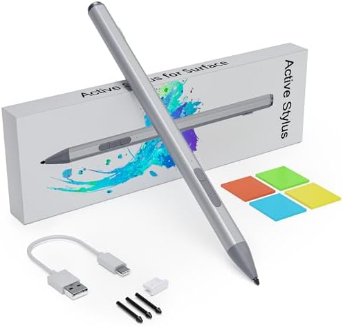 Surface Stylus for Pro/Go Devices, Compatible with Windows 11/10/8/7/6/5/4/3