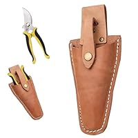 Gartenschere Lederholster,Garten Gartenschere Scheide,Lederscheide Werkzeugholster Gürtelhalter für Abscheren Messer Zangen Werkzeug Messer Aufbewahrung