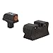 Trijicon CA110-C-600817 Colt HD Night Sight Set, Combat Commander, Orange Front Outline Lamp