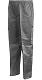 Benefit Wear Mens Adaptive Full Elastic Waist Twill Pants with Hook-and-Loop Waistband & Fly (2X, Grey)