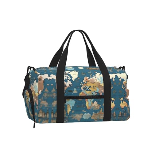 Bolsa de equipaje deportiva de mano impermeable y espaciosa para escapadas activas