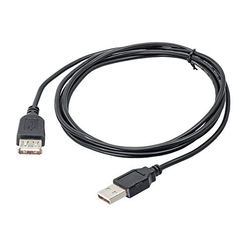 AKYGA AK-USB-07 USB 2.0 Verl&auml;ngerung/Daten/Anschlusskabel A-Stecker auf A-Buchse 1,8 m schwarz