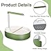 Xanadued Parrot Shower, Automatic Parakeet Bird Bath with Pump, Large Bird Shower Fountain, Bird Bath for Parakeets for Pet Birds, Conure, Cockatoo, Budgie, Lovebird, Finches