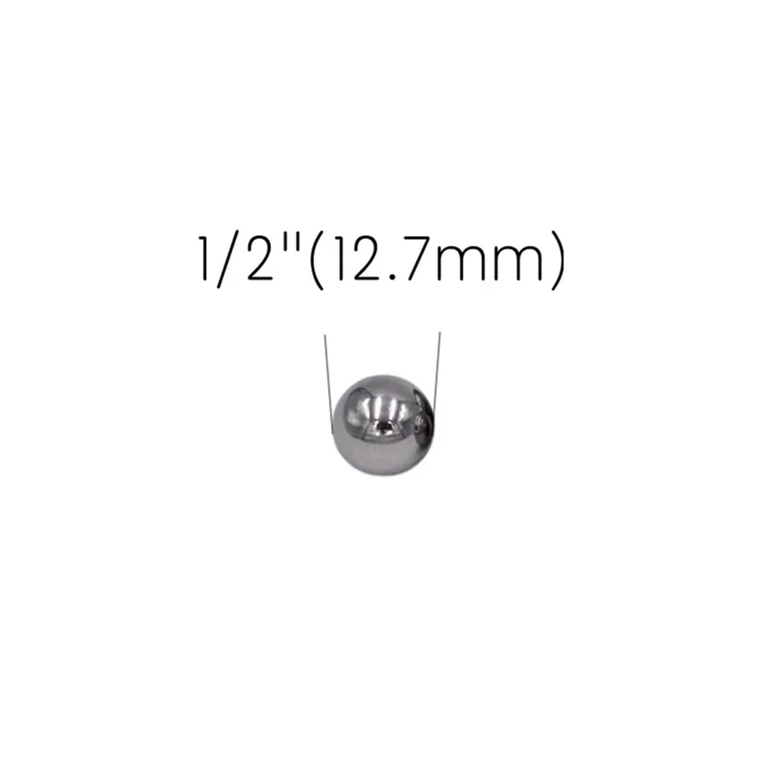 Łożyska, Precyzyjne łożysko kulkowe ze stali nierdzewnej AISI304 G100 1/2 cala 12,7 mm do zaworów(40pcs)