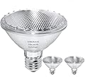 Vinaco PAR30 Short Neck, 2pcs par30 75w 120v Light Bulbs, Dimmable, Warm White, High Brightness par30 Flood Light with 40 Deg Beam, E26 Base, par30s Great for Track Light Bulbs, Recessed Light Bulbs