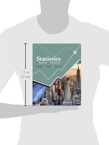 Statistics For Business And Economics (12Th Edition) #TOP1