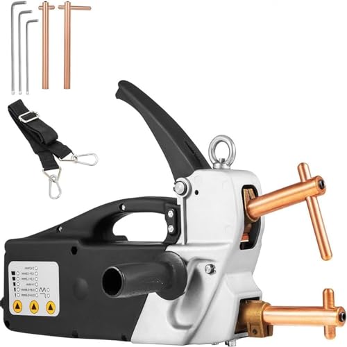 LYDZUSDP Electric Spot Welder,230V Double Side Spot Welding Machine,3000A Portable Single Phase Portable Handheld Welding Tip Gun,for Spot Welding of Mild Steel