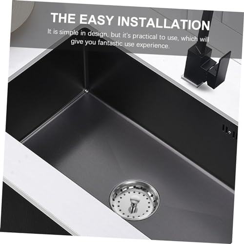 Colador de acero inoxidable para desagüe de cocina miniatura 5
