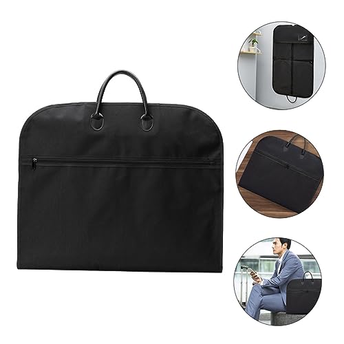 Oxford Cloth Suit Bag for Moving Hanging Clothes Storage Rolling Garment Bag Extra Large Storage Black4