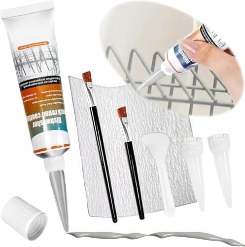 1.7oz Grey Dishwasher Rack Repair Paint, Food-Safe Rust