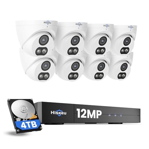 12MP Ultra HD PoE Security Camera System