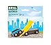 BRIO World 33577 - Car Transporter - 2 Piece Wooden Toy Train Set | Child's Imagination Igniter | FSC Certified | Ideal for Kids Ages 3+