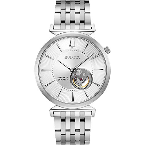 Bulova Montre Automatique 96A235 montre bracelet mécanique acier étanche