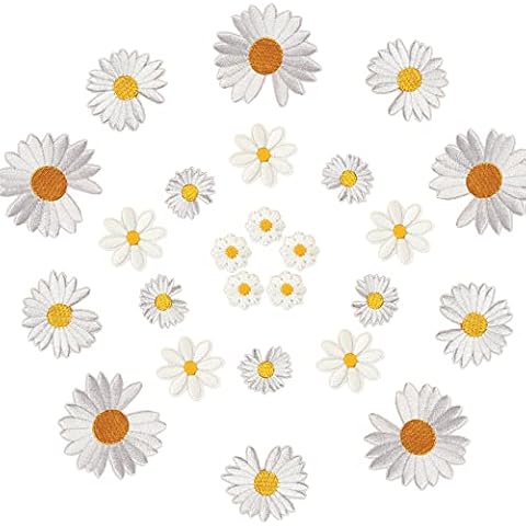 Aweisile Margaritas Parche Termoadhesivo Cover