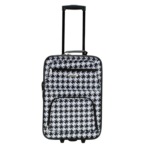 image for Rockland Fashion Softside Upright Luggage Set, Expandable, Kensington,