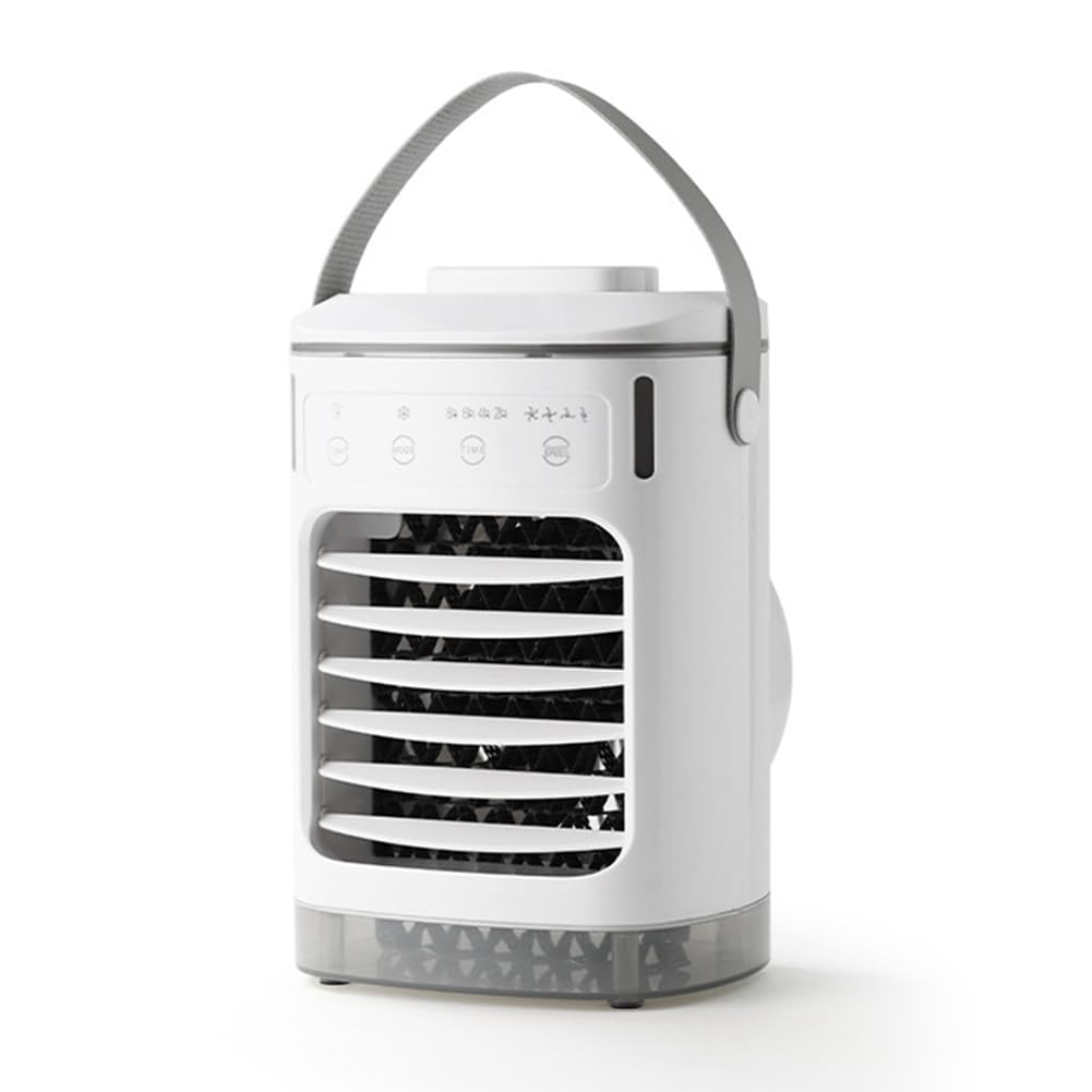 Climatiseur portable de bureau rafraîchissant hydro-généré à 4 vitesses basse consommation