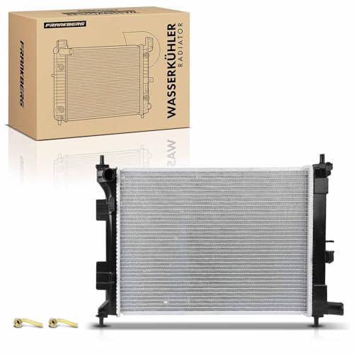 Image of Frankberg Engine Radiator Engine Radiator Manual Transmission Compatible with i20 GB IB 1.2L 1.4L 2014-2020 i20 Hatchback Van GB IB 1.2L 2015-2024 Replace# 25310C8000