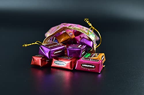 Image of DeoDap Multicolor Bracelet / Rakhi (K1 J E10) & Chocolate | Silver Chain Rakhi with Art Work | Rakhi and Chocolate for Brother | Rakhi Gift Chocolate for Brother | Rakhi with Gift |