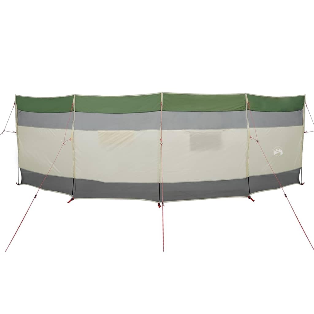 vidaXL Brise-​vent de camping vert 510x153 cm imperméable, brise-​vent de plage, brise-​vent de camping-​car, brise-​vent de tente, brise-​vent de caravane