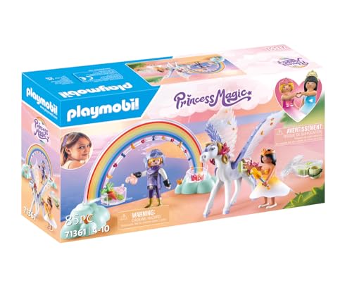Playmobil 71361 Princess Magic: Pegasus with Rainbow in the Clouds - Image 2