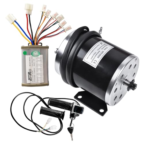 CWTD 36V 800W Brush Motor Throttle &Controller for Go Cart Electric Scooter ATV E Bike Razor MX350