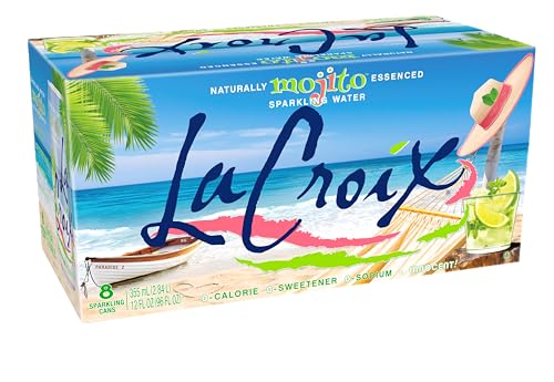 Image of La Croix Sparkling Water, Mojito, 12 Fl Oz (pack of 8)