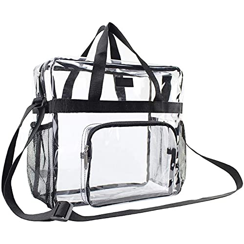 Portable Transparent Shoulder Crossbody Bag Tote Satchel Handbag For Women Lady #TOP12