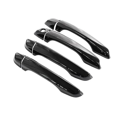 Pegatinas manija puerta exterior Peugeot 208 MK2 2020-2023 en negro brillante