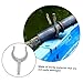 TOYANDONA Boat Row Lock Yacht Locks with Quick Installation for Canoes Kayaks Paddle Boards Versatile Oarlock Support Bracket Enhanced Safety Mechanism