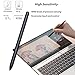 Galaxy Book4 Pro 360 S Pen Replacement for Samsung Galaxy Book Pro 4/5 360 Stylus Compatible for Samsung Galaxy Book 4/5 360 Pen with 5 Nibs(Black)