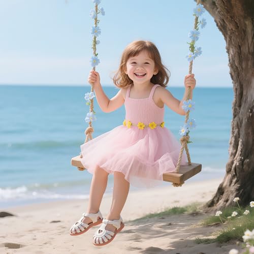 Image of Kiderence Toddler Girls Sandals Little Girls Kids Summer Shoes Toddler Sandals