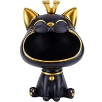 Amazon.co.jp: BLOOOK 笑う猫フィギュア 像 大きな口 猫収納ボックス