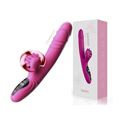 Stimulation clitoridienne intense contre la routine grâce au vibrateur de poussée