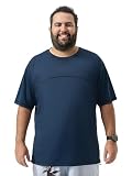 Arcweg Mens Big and Tall Swim Shirt UPF 50+ Sun Protection R...