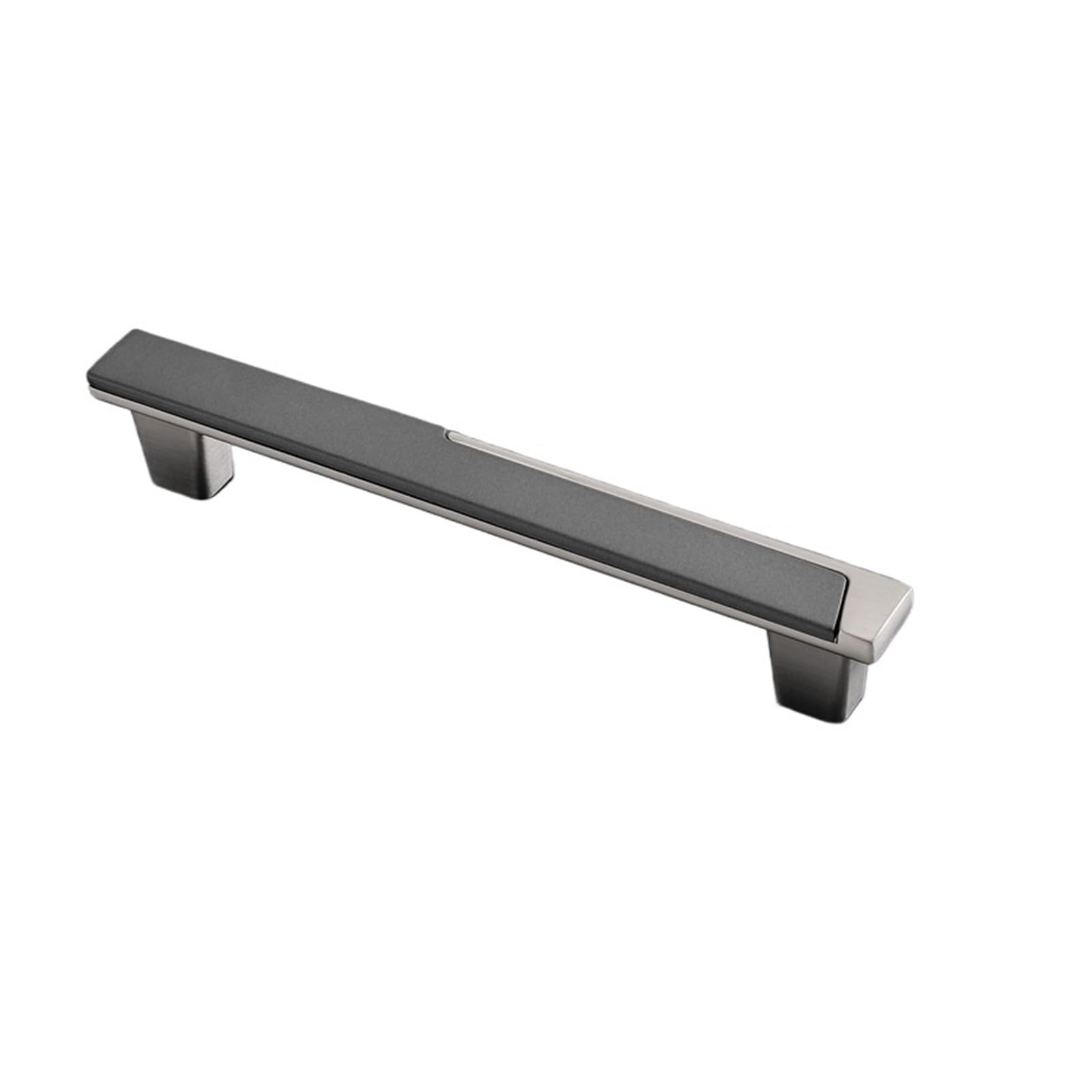 10 STÜCKE Klassische Schrank Griff Zink-legierung Kleiderschrank TüRknöPfe FüR Schublade(916Nickel Gray 128mm)