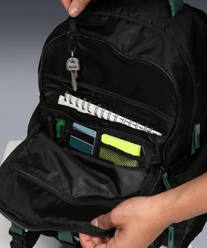 Image of PUMA | RS Convertible Backpack | Black-Wild Green | OSFA