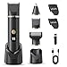 Beard Trimmer for Men, Electric Razor & Nose Hair Trimmer - IPX7 Waterproof All-in-One Body Grooming Kit for Wet/Dry Use on Beard, Chest, Legs & More