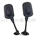 HTTMT MT064-BK Black Oem Aftermarket Mirrors Compatible with 2003-2012 Cbr 600Rr 2004-2007 Cbr1000Rr