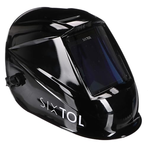 WELDING MASK PRO VIEW | Solar Automatisch verdunkelnd Schweißhelm | Schweißmaske mit großes Sichtfeld | Schleif-Funktion | Breiter Schatten 5-9/9-13 Schweißhelm für TIG MIG ARC | Schwarz WELDING MASK PRO VIEW | Solar Automatisch verdunkelnd Schweißhelm | Schweißmaske mit großes Sichtfeld | Schleif-Funktion | Breiter Schatten 5-9/9-13 Schweißhelm für TIG MIG ARC | Schwarz