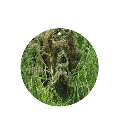 2パック 吊り下げ式車用芳香剤カード ? 長持ちする吊り下げ式アロマテラピーカード (ラベンダーの香り) 車、自宅の寝室、ワードローブ、靴箱などに最適 ユニセックス(兵士の森林兵器照撃ライフル熱帯雨林)