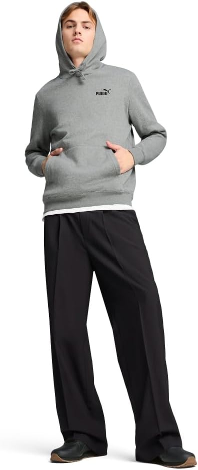 PUMA mens Essentials Logo Fleece Hoodie (Available in Plus Sizes) - Image 3